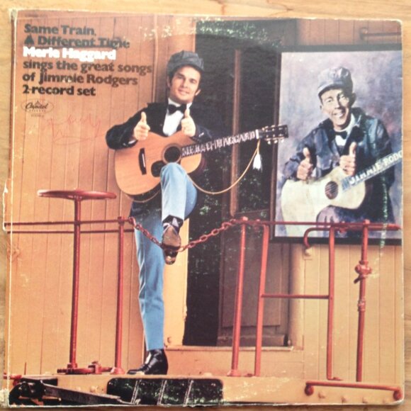 Merle Haggard Same Train, a Different Time Classic Country Vinyl Record - Picture 1 of 1